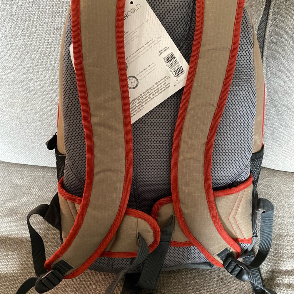 Coleman Glaciere Backpack Cooler Tan and Gray - Picture 3 of 6